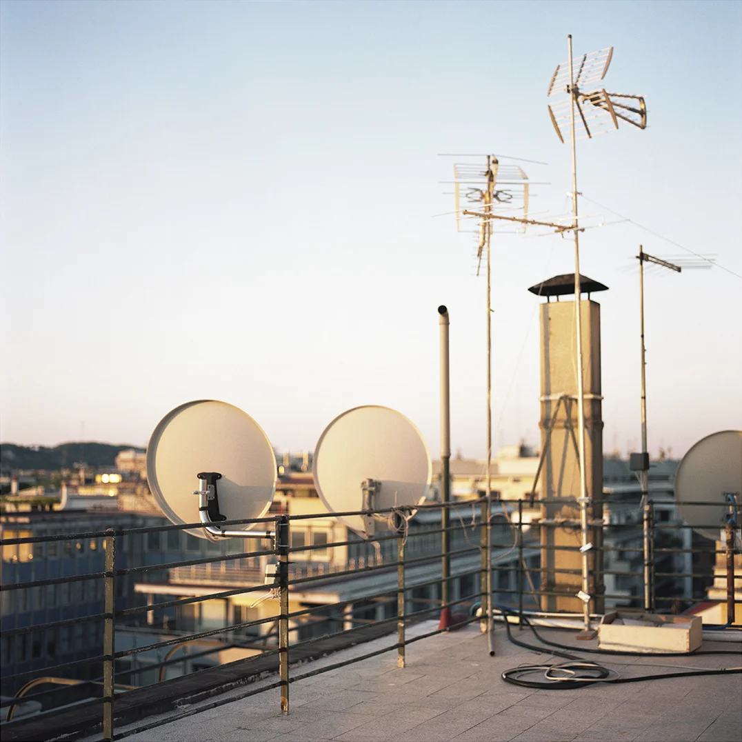 22.05.16 rooftop at 20 Via Gian Domenico Romagnosi , 2016 archival photographic print, 51 x 51 cm