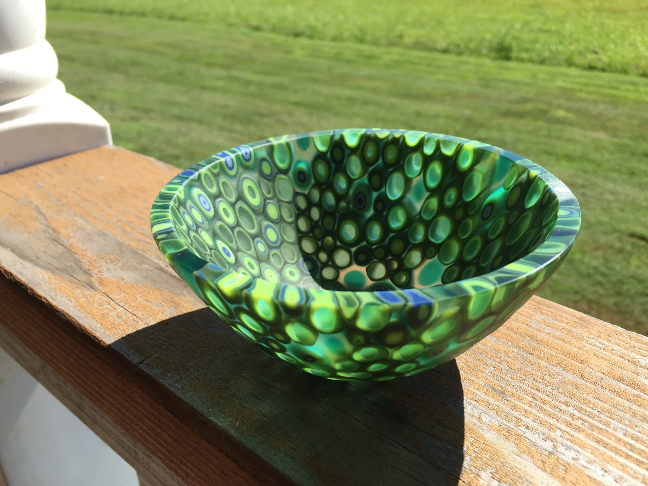 Green Murrine Bowl