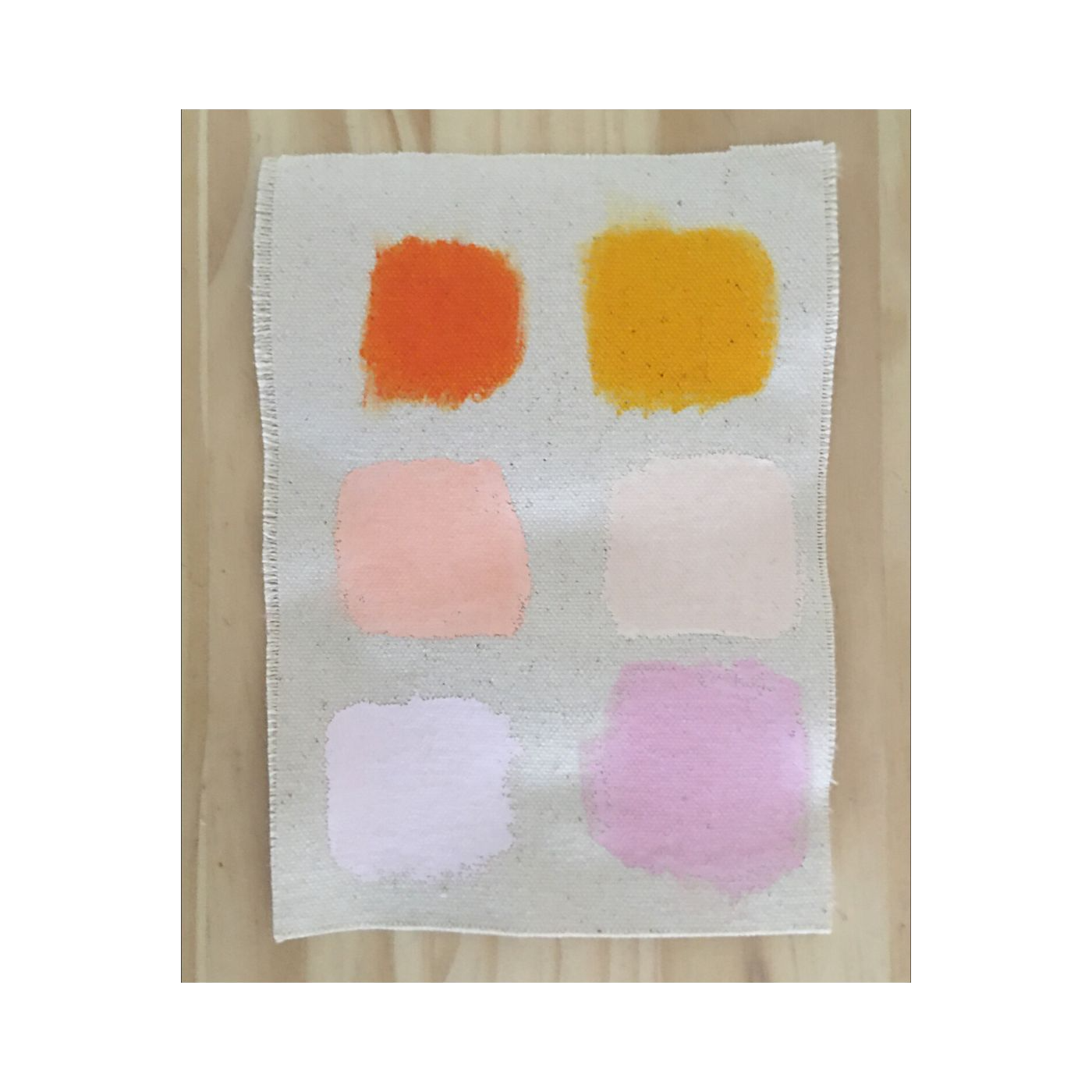 In The Works: Color Block Paintings In Progress