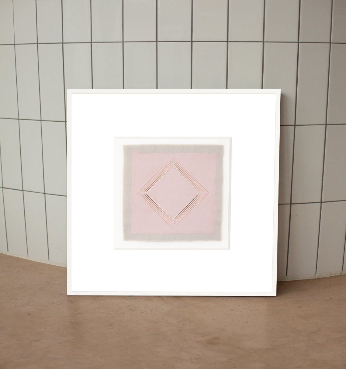 peach-diamond-wall--oversized-white-frame.jpg