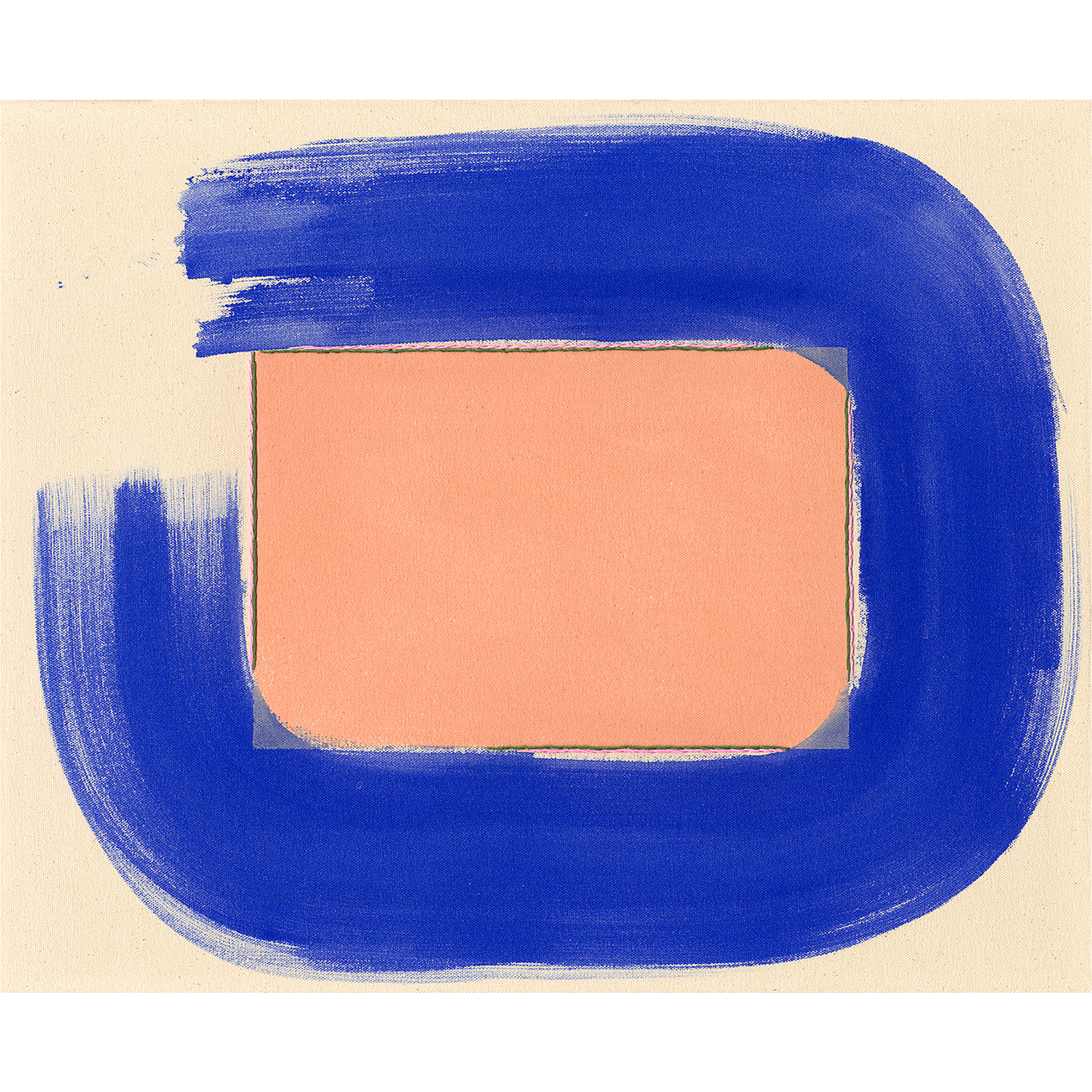 Cobalt/Sand, Print