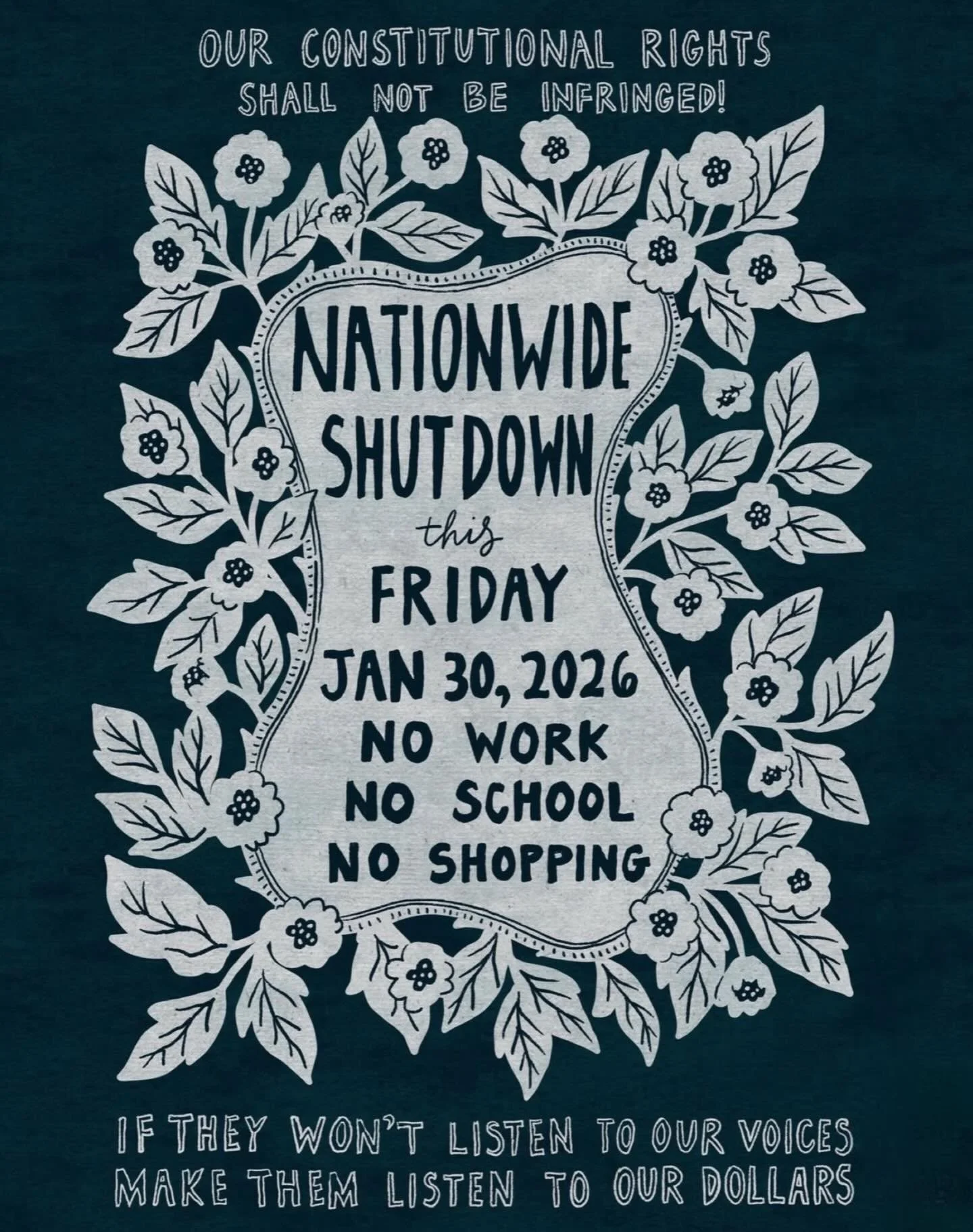 My studio will be closed for business this Friday as part of the strike.

If you&rsquo;re planning to purchase any art (love you and I&rsquo;m so so honored) please consider holding off your shopping that day so we can expand this impact together 🙏?