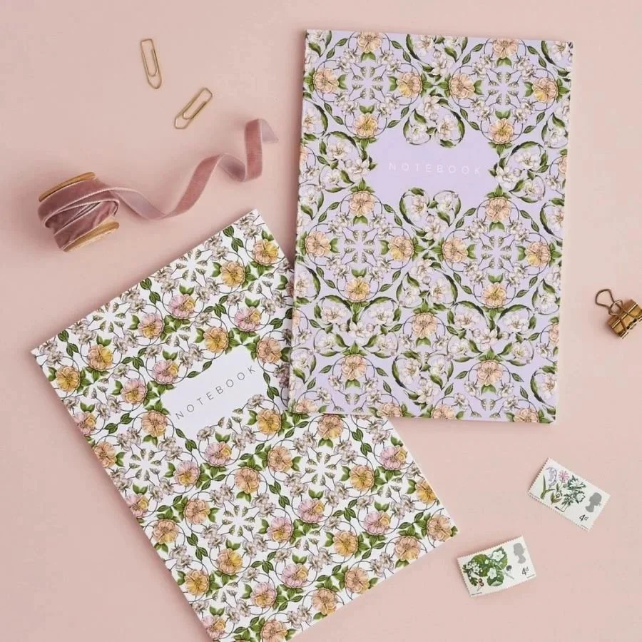 Flora Nouveau Notebook Set