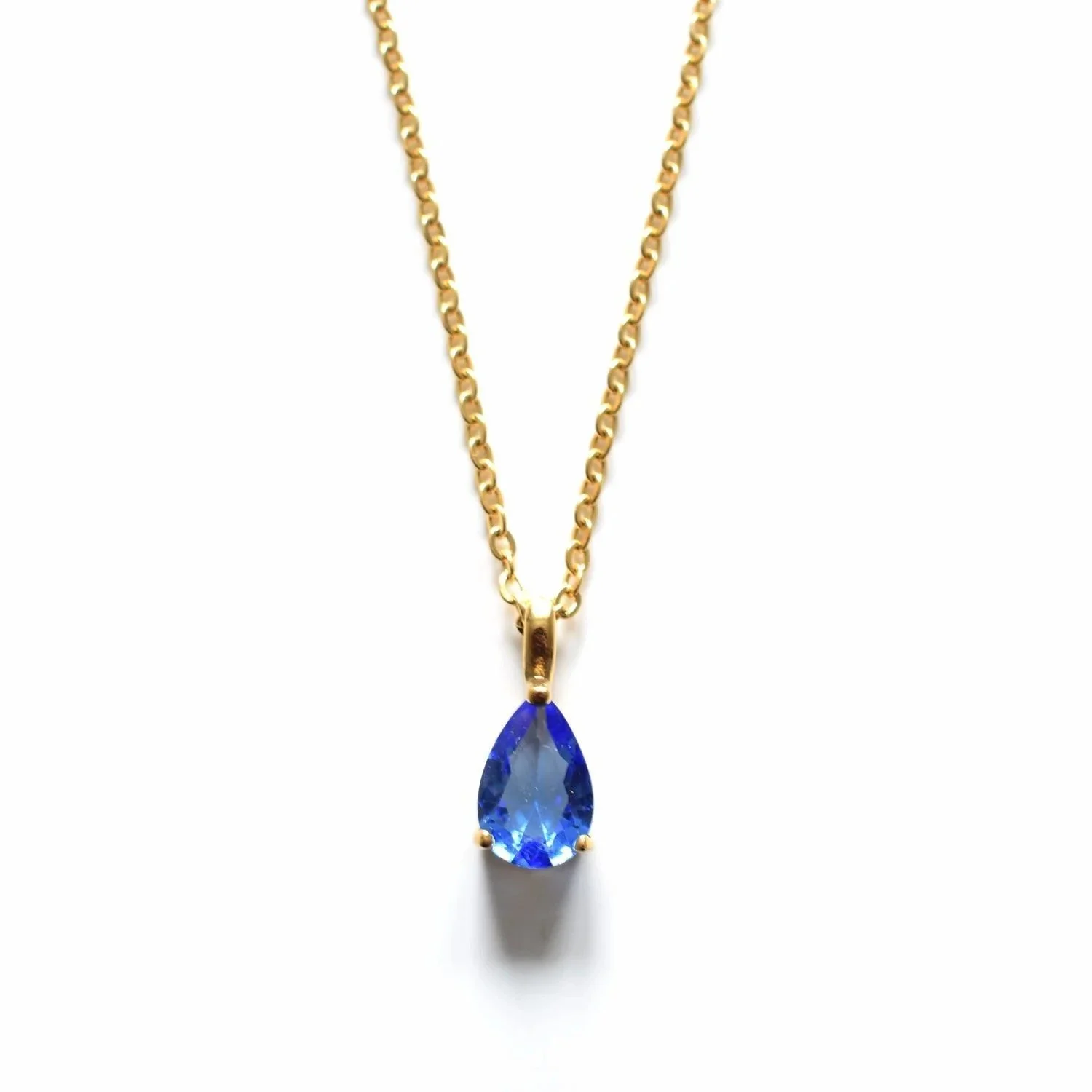 Arctic Blue Pendant Necklace