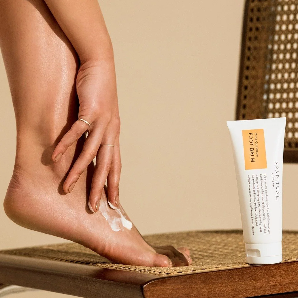 3.4 fl oz bottle of foot cream for hydration and moisture.