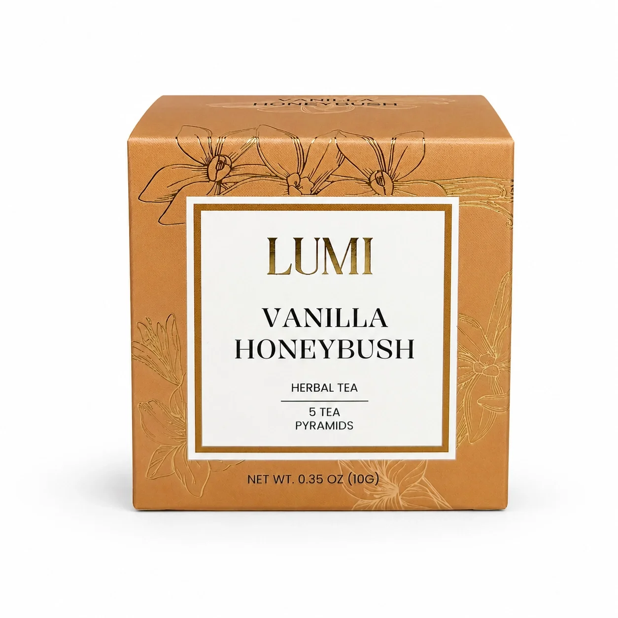 Vanilla honeybush tea for a cozy caffeine-free tea ritual.
