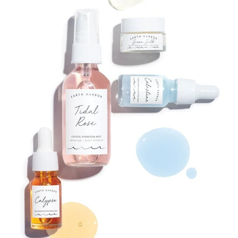 A travel size skincare beauty gift set that hydrates, moisturizes, and repairs skin.