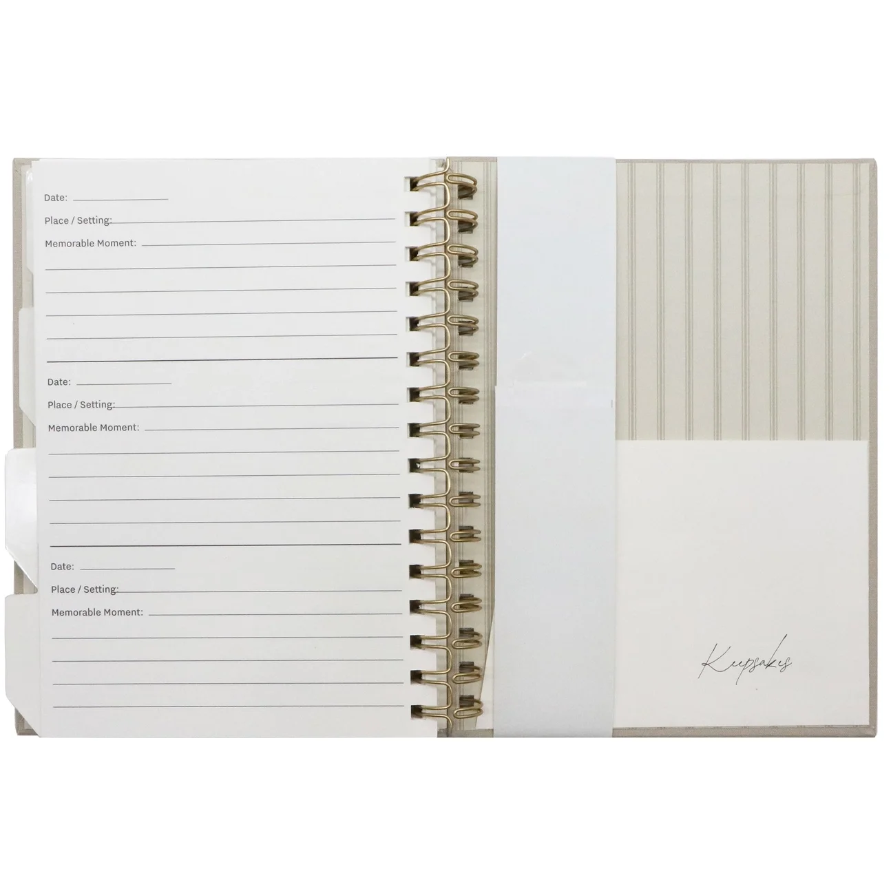 Beautiful marriage journal for couples featuring timeless design and space for shared memories.