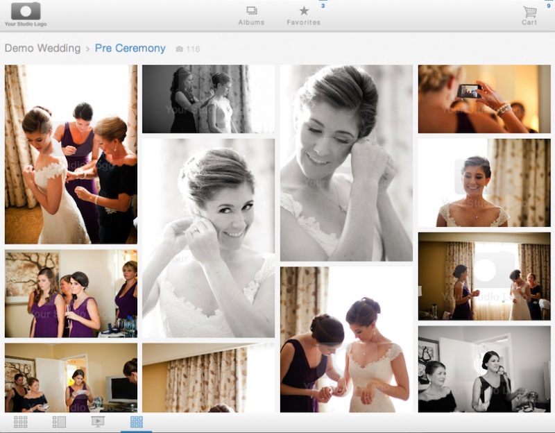 Online Wedding Photo Gallery
