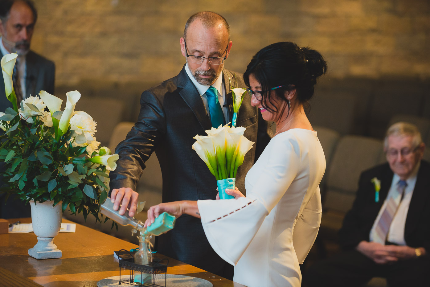 Sand Pouring Ceremony