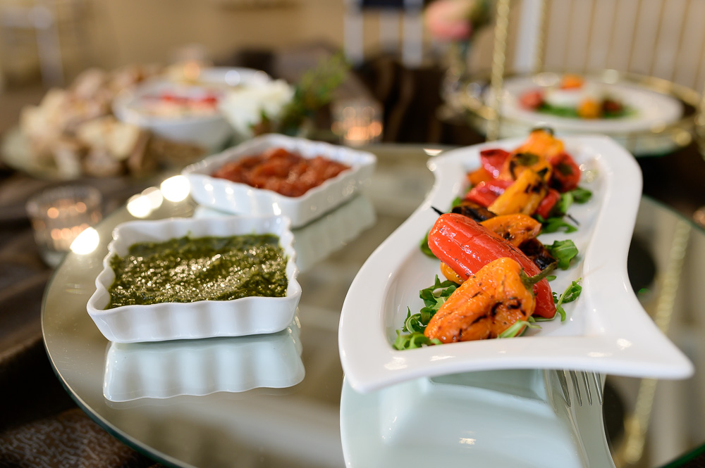 Reception food selection