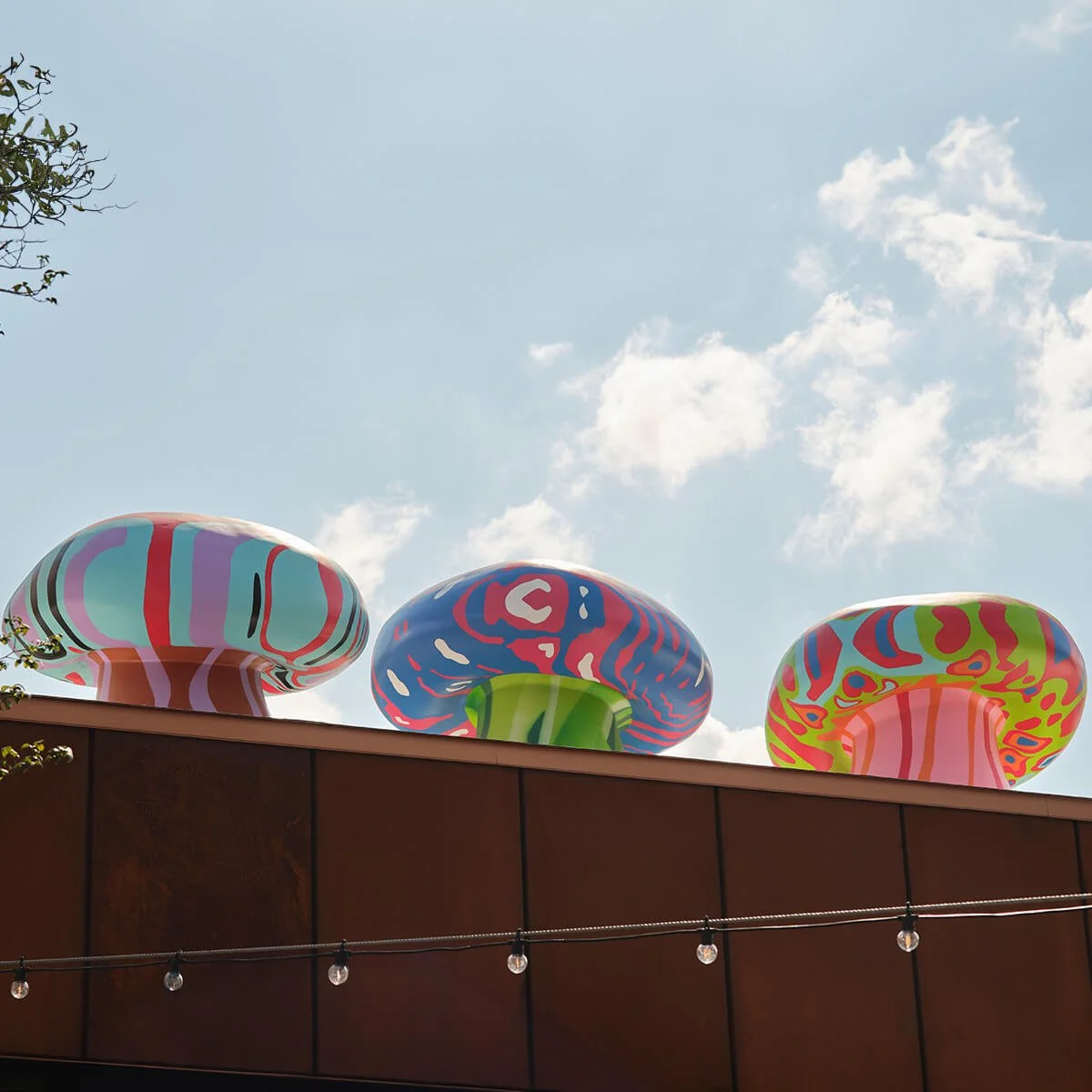Colour Caps - Sculptural Installation, RoyalMount Montreal, Quebec (Copy)