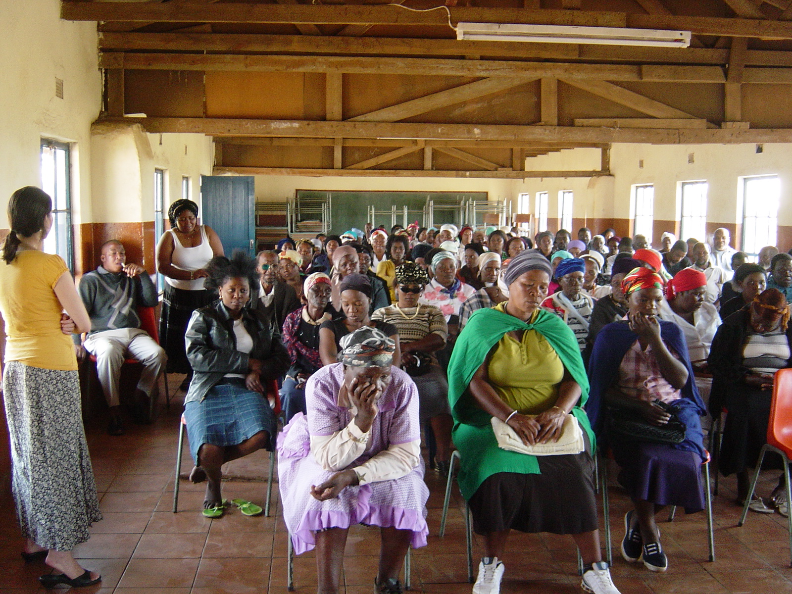 One of our "parent" meetings. 
