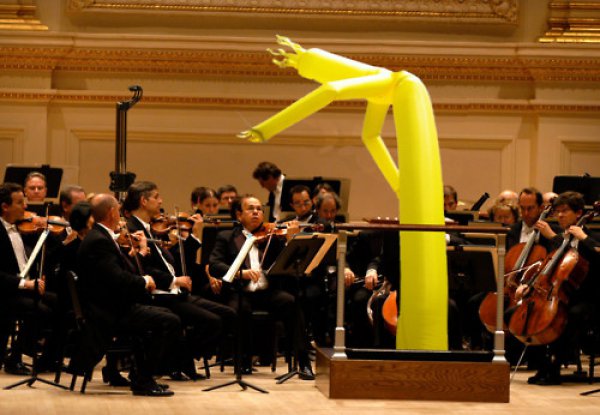 Orchestral players, we've all been there, amirite?