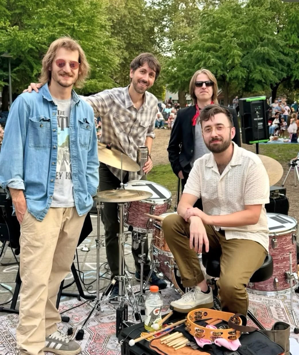 We had a blast performing at Madrona Music in the Playfield on Tuesday. Big thanks to @madronaneighborhoodassociation for having us and to all the fine folks who came out for it! 

Next up we play International Pop Overthrow, Sept 5 in Vancouver BC, 