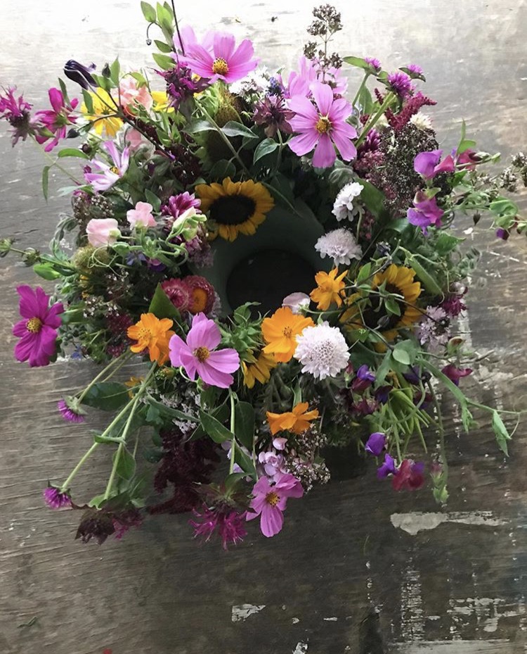 A design created by Holly Chapple from Hope flowers