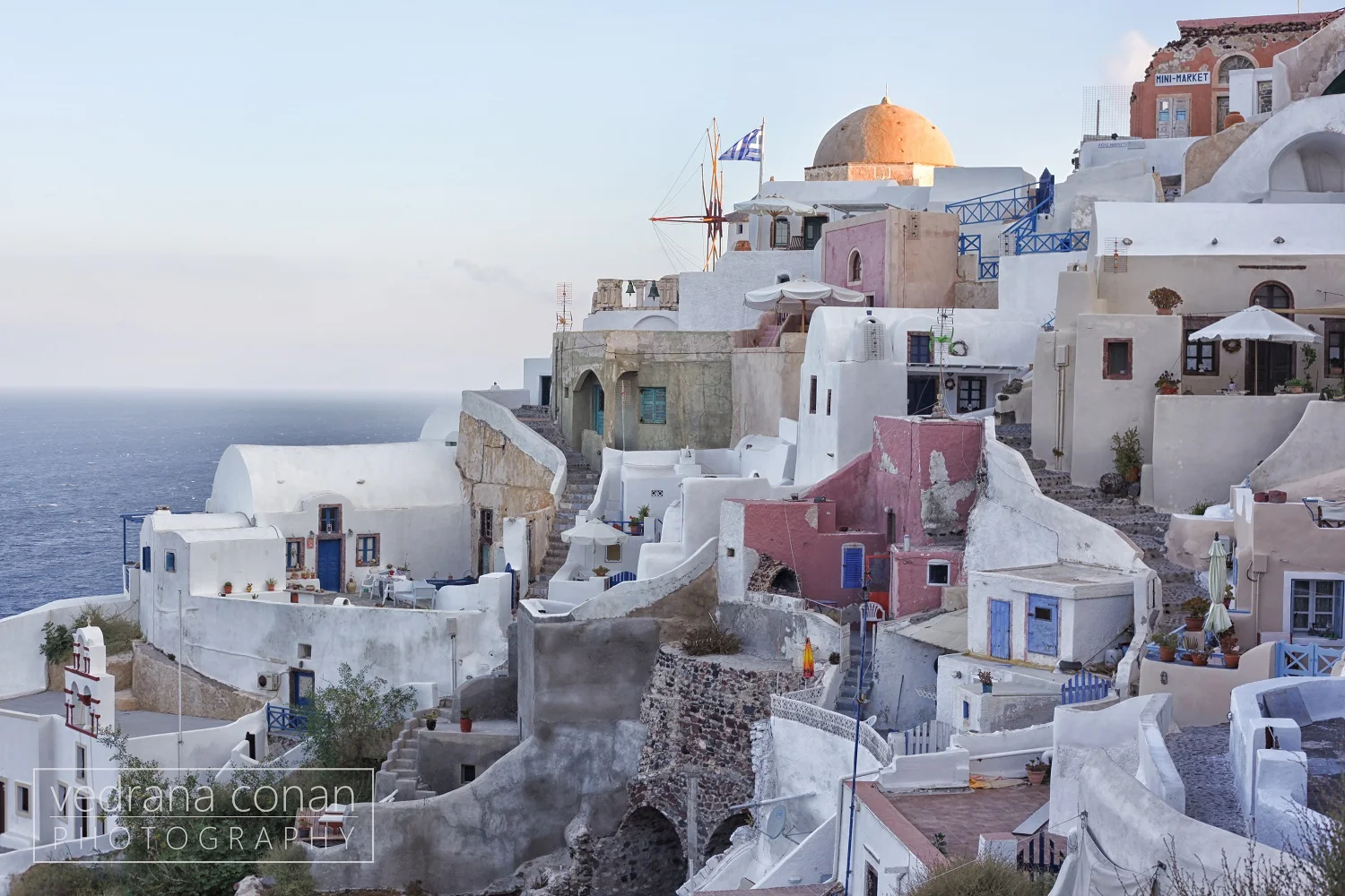 Morning in Oia - Santorini, Greece