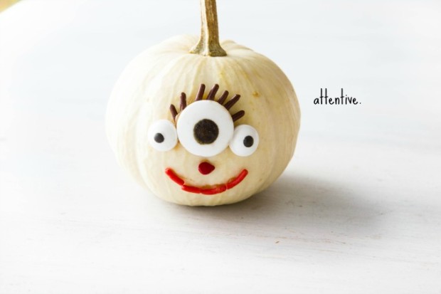…Zen Pumpkin who apparently just cleansed her Third Eye Chakra…