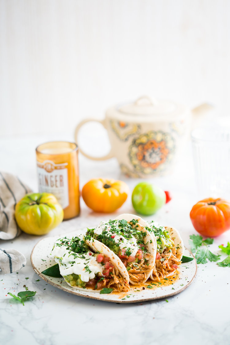 Crockpot Chicken Tacos recipe