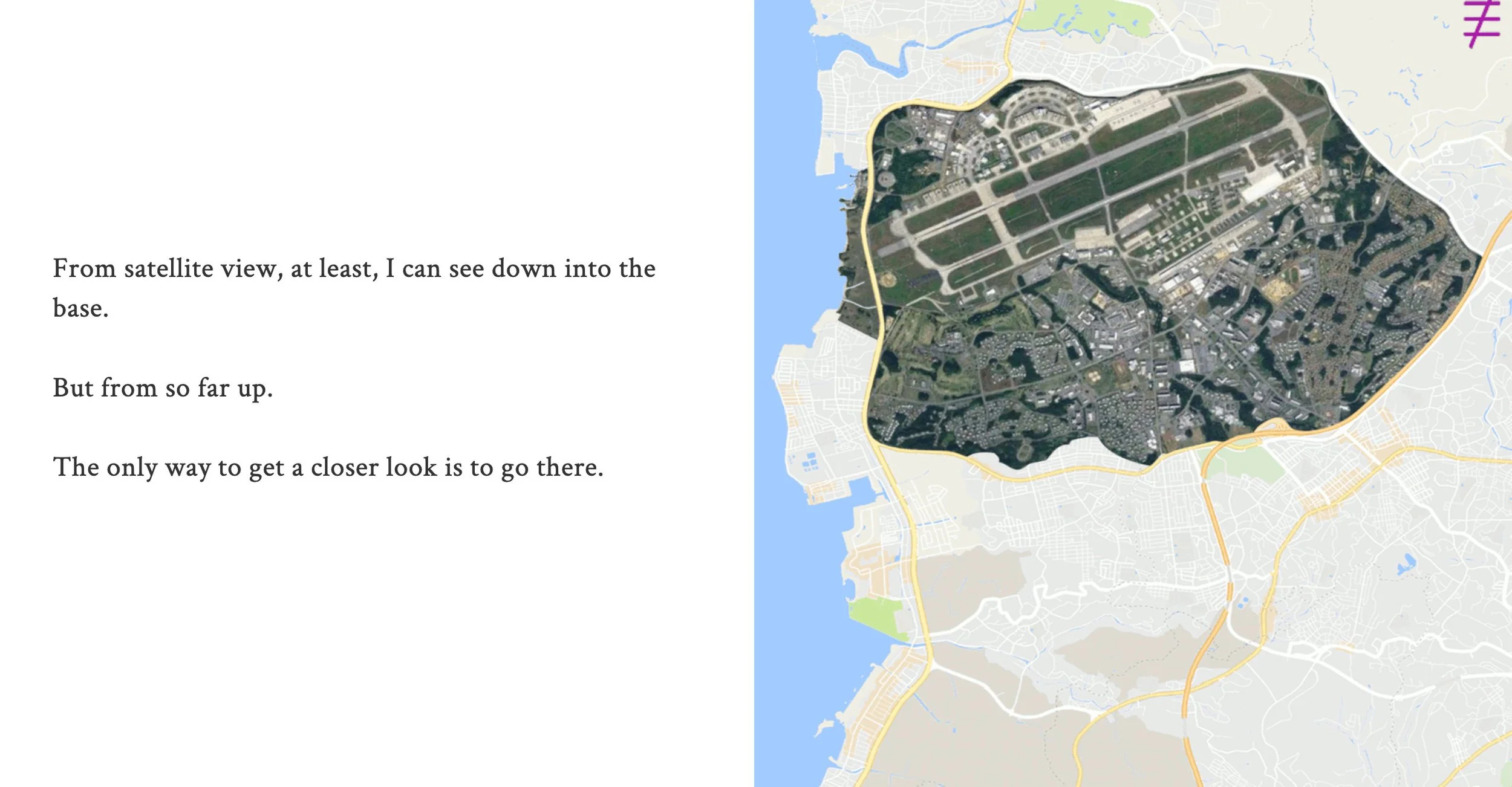 "The Perimeter," interactive essay published online at Territory