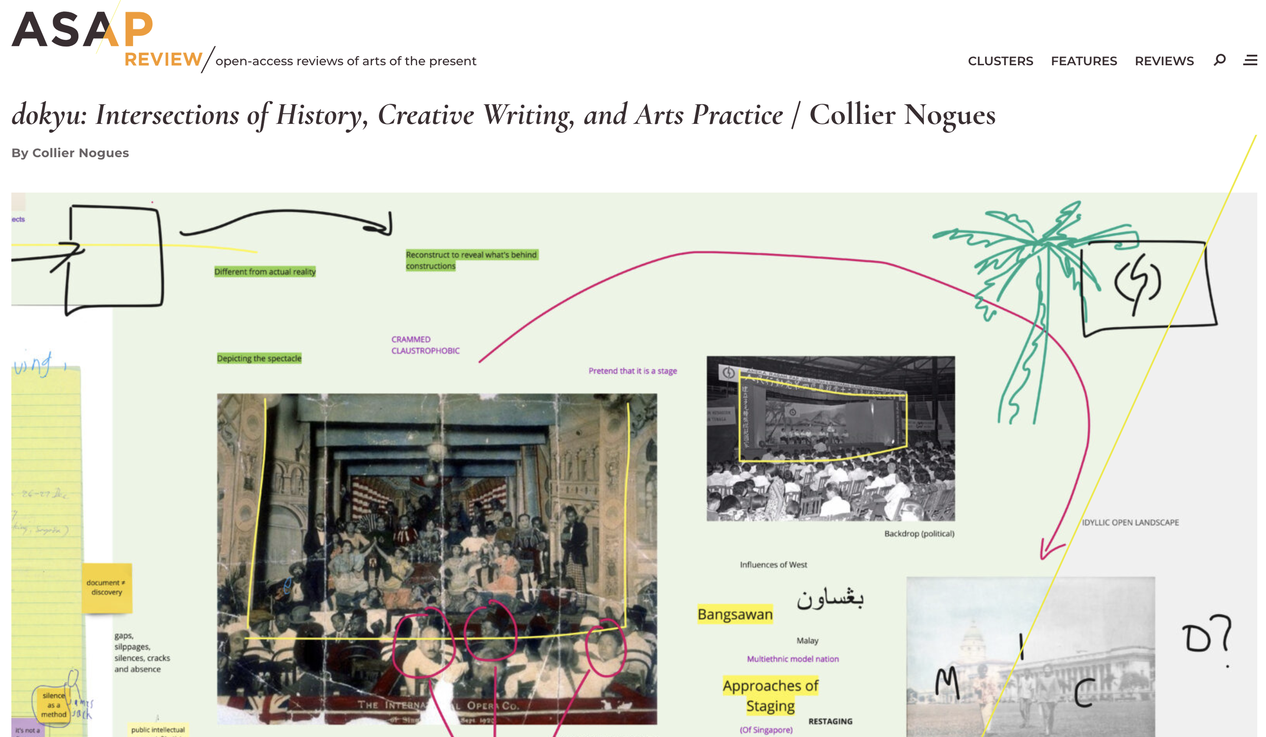 ASAP/Review online dossier, December 2023