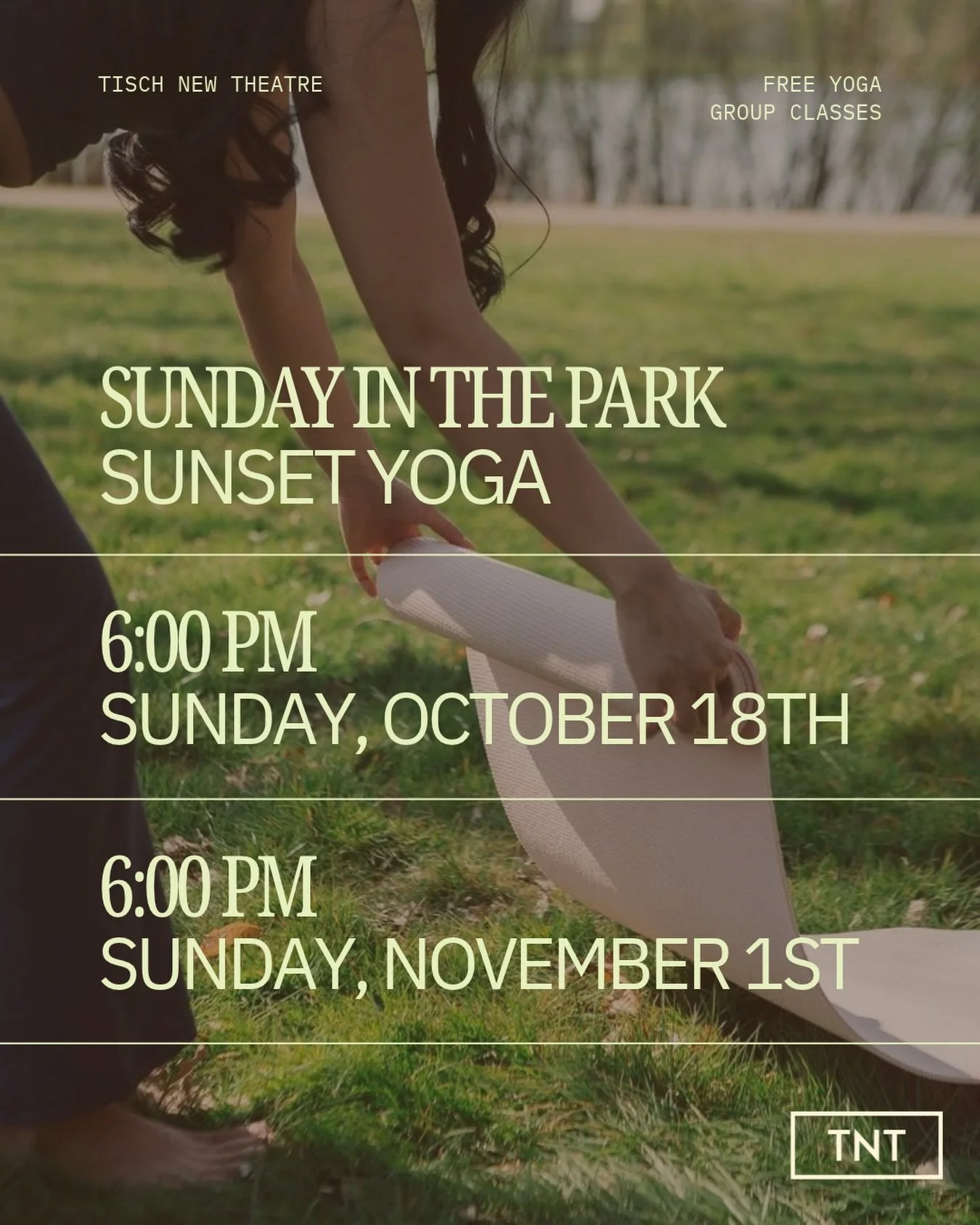 Sunday in the Park with&hellip; FREE Sunset Yoga Classes!
Unwind, stretch, and enjoy a relaxing evening of yoga by the water! All experience levels are welcome! 💛
Dates: October 18th &amp; November 1st Time: 6:00 PM Location: Pier (Exact location se