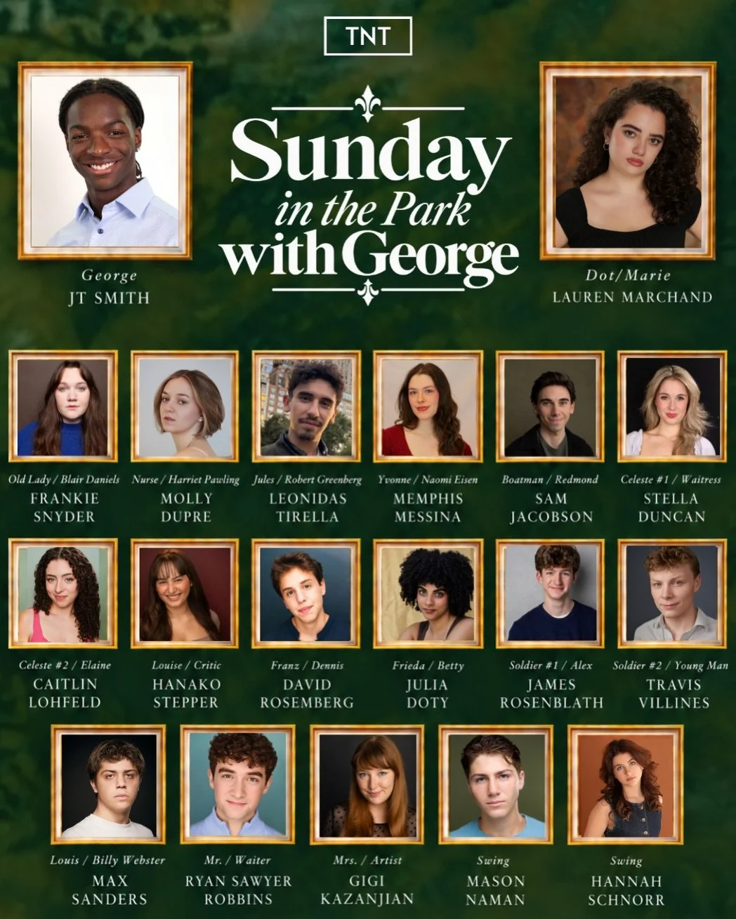 Introducing the cast of Sunday in the Park with George: In Concert Off-Broadway!

#offbroadway #theatre #nyc #nyutisch