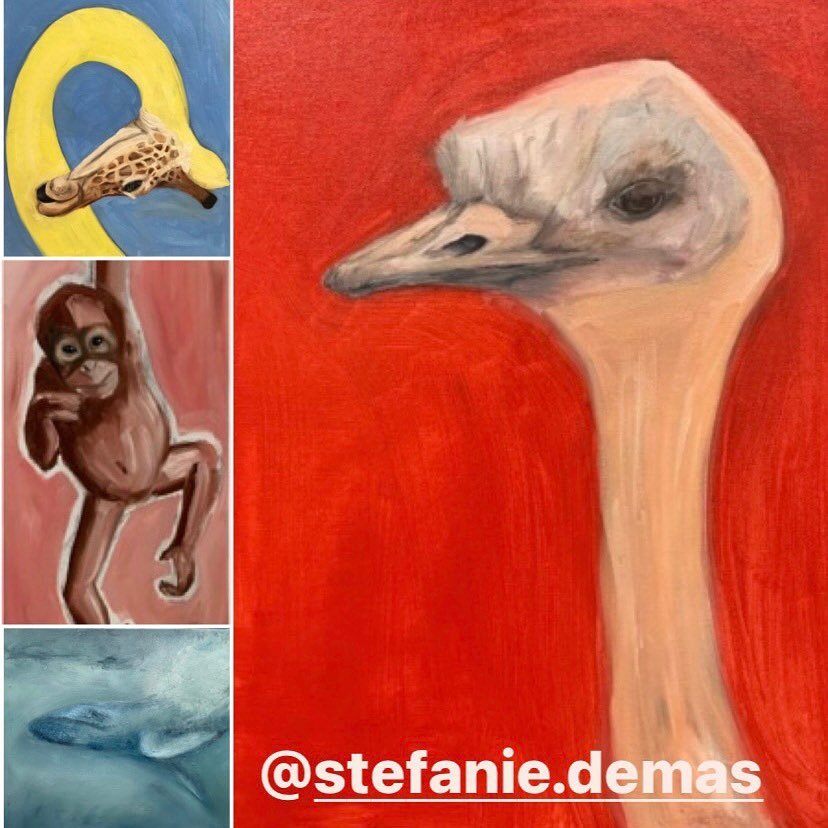 If you&rsquo;re looking to support some artists this year as you hunt for gifts, please check out the work of a few amazing people I&rsquo;m lucky to count among my closest friends:
@stefanie.demas &bull; paintings and prints, in different sizes and 