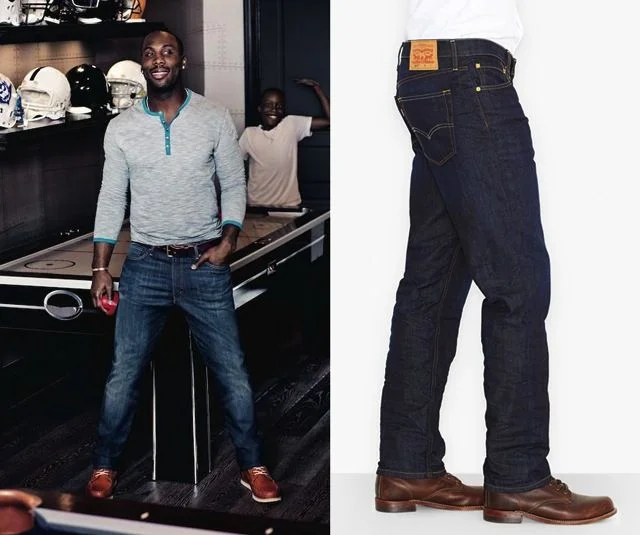 best levi jeans for big guys