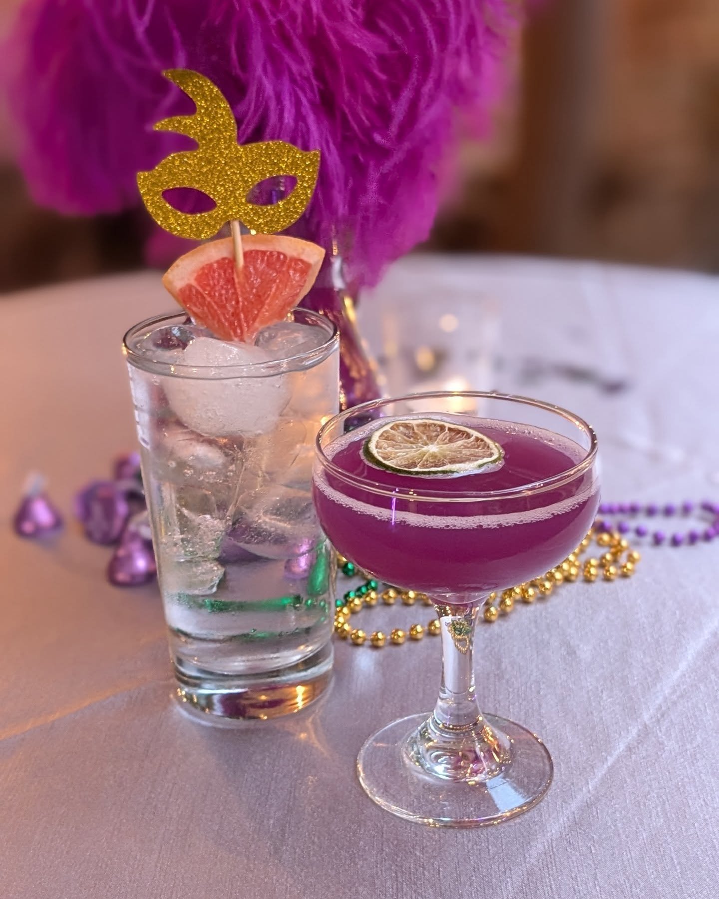 💜💛💚Let's talk after Mardi Gras💚💛💜

Happy Mardi Gras! We hope your bellies are full of Popeyes &amp; King Cake, your neck is full of beads, and your hands are holding a beverage! 

This photo is from a very fun event by @tffairweather With @myho