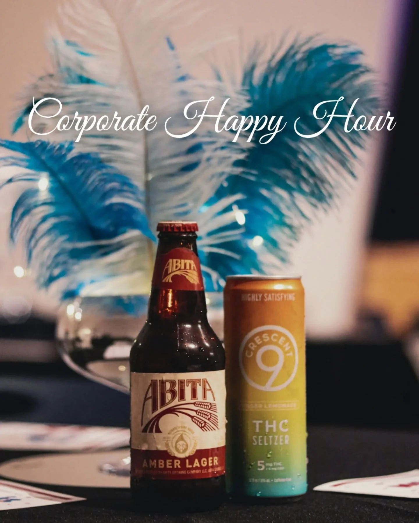 Slam your laptops shut and bring Happy Hour directly to your office!

Host a pop-up bar featuring Mocktails, Cocktails, or THC Seltzers directly in your office. We can set up inside of your place of business and your team can &ldquo;Let the Good Time