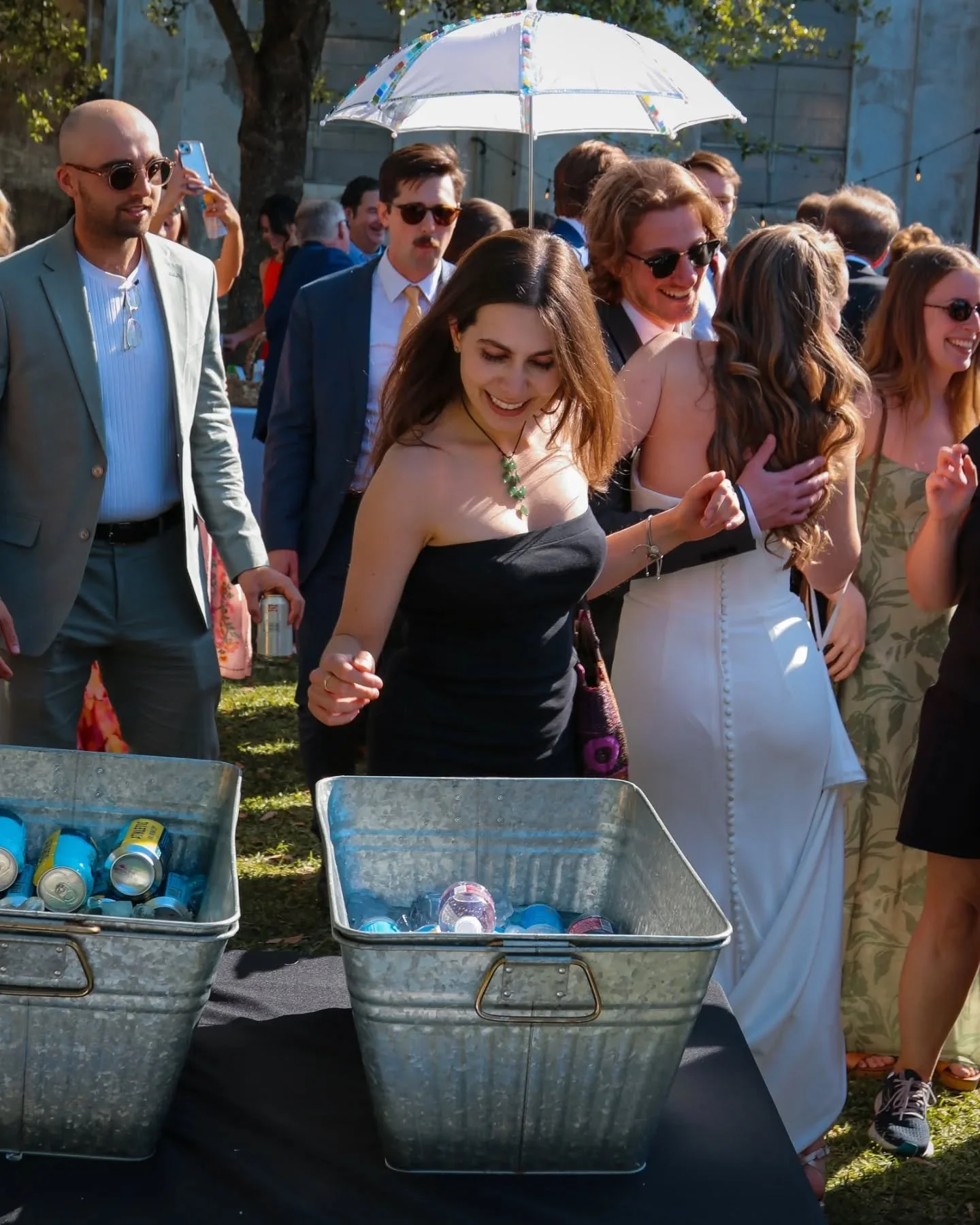 Our Grab &amp; Go bars start the Second Line and the party🎉

Plus, our Hydration Station is such a fun way to keep guests hydrated in the heat of New Orleans☀️

Movers &amp; Shakers is the best way to elevate and customize the beverage options for y
