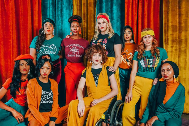 Photo from the Strength in Sisterhood collection lookbook. Credit: Dazey LA Photographer, Naohmi Monroe .