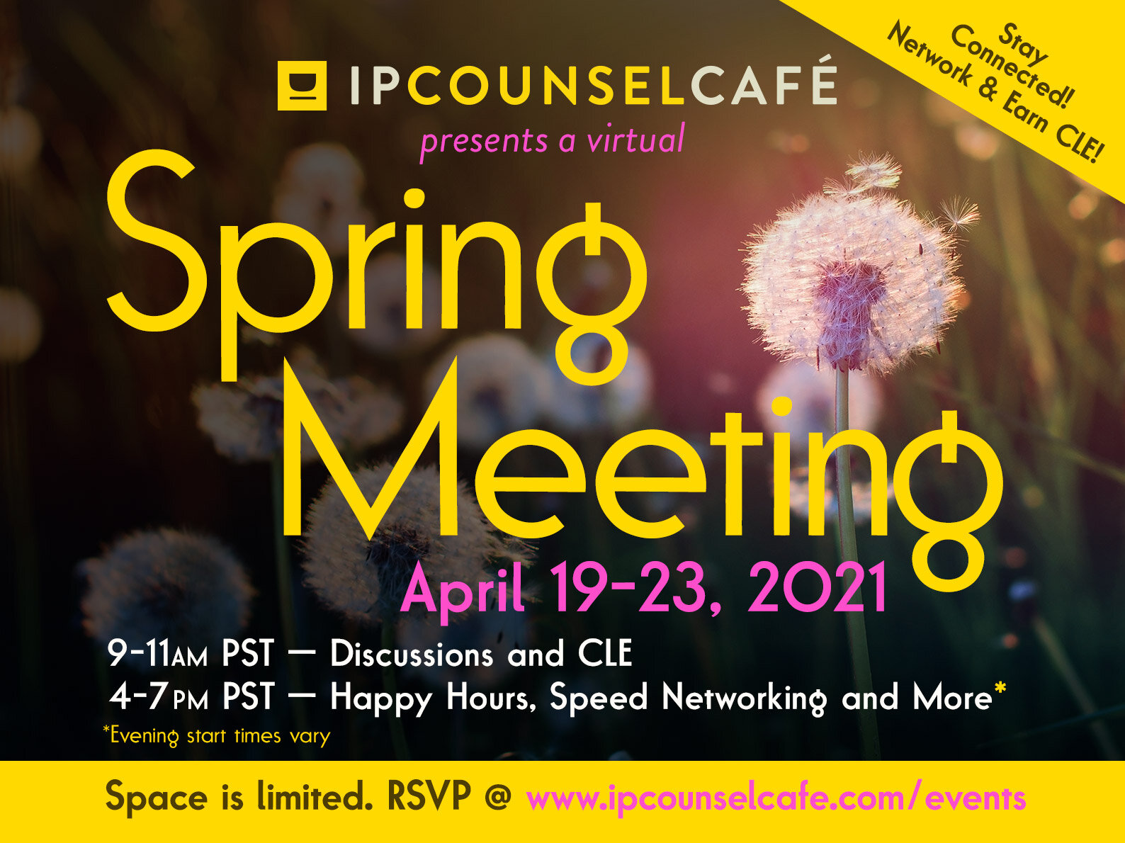 IP Counsel Café - Virtual Spring Meeting Silicon Valley 2021