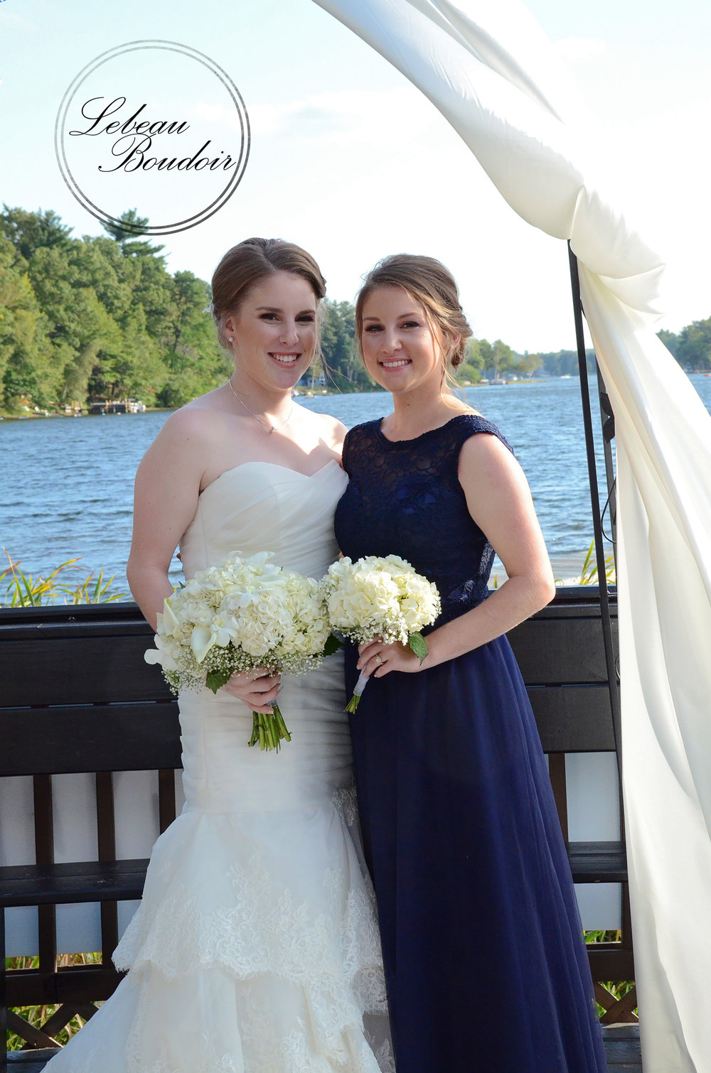 lake congamond southwick wedding sisters