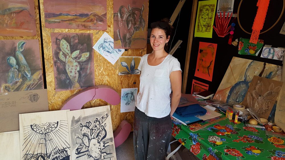 Anne Laure: I've always done things differently and always wanted to be an artist. 