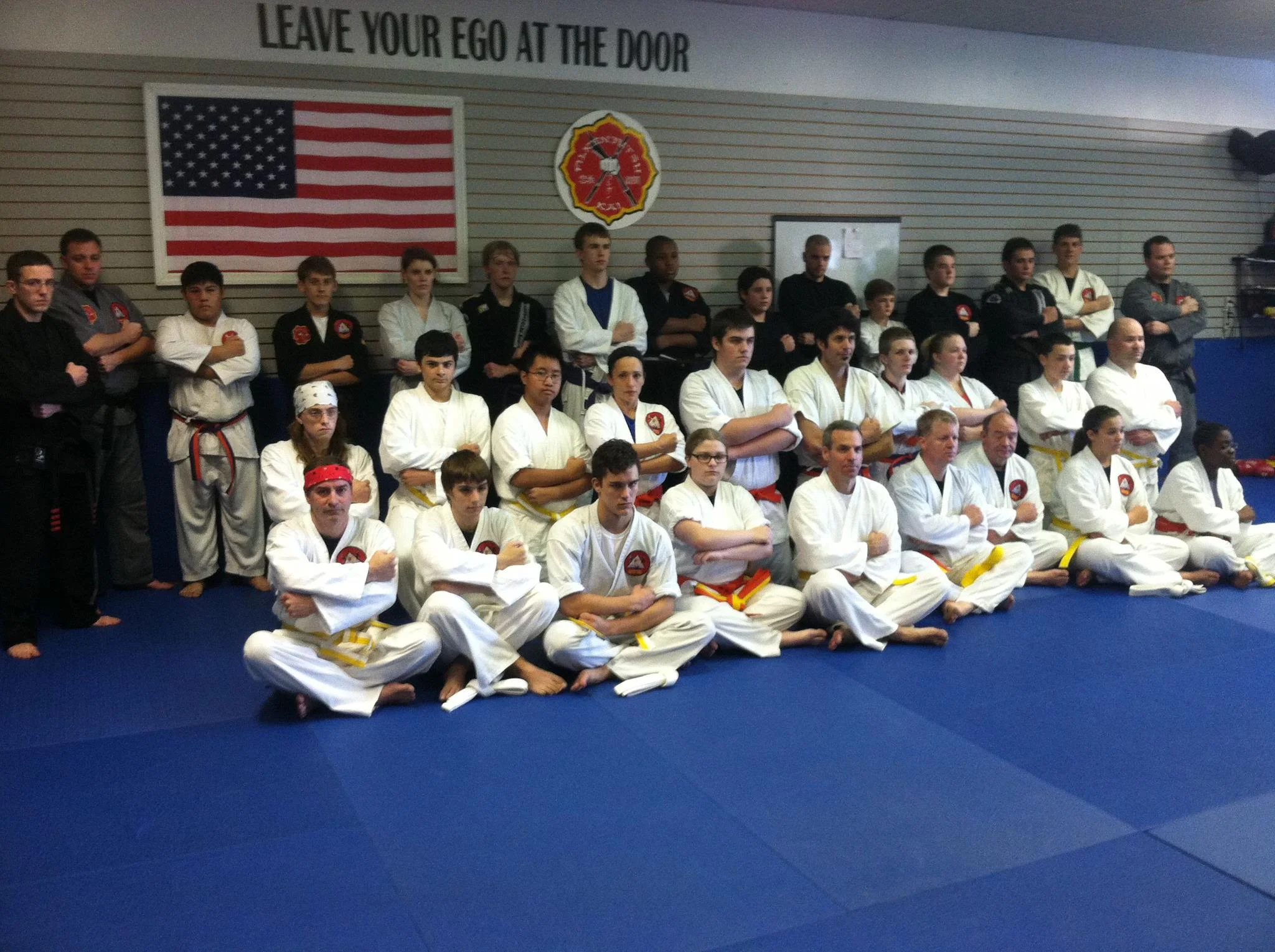 Can you find Iain in this 2013 photo? He is the 5th from the right in the back row!