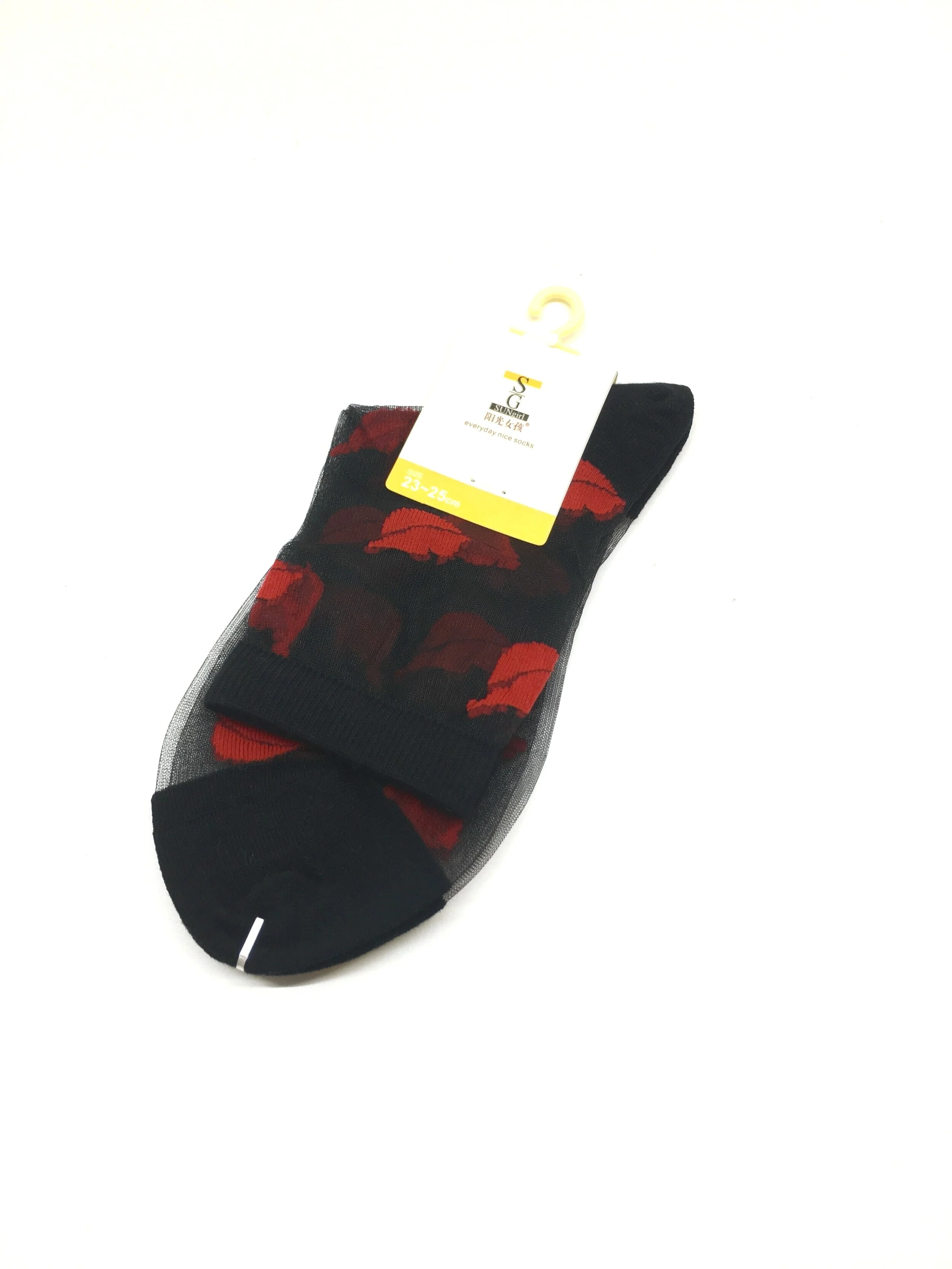 chaussettes becs rouges