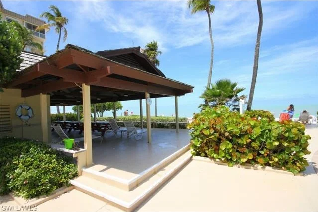 Beachfront condo in Naples Florida