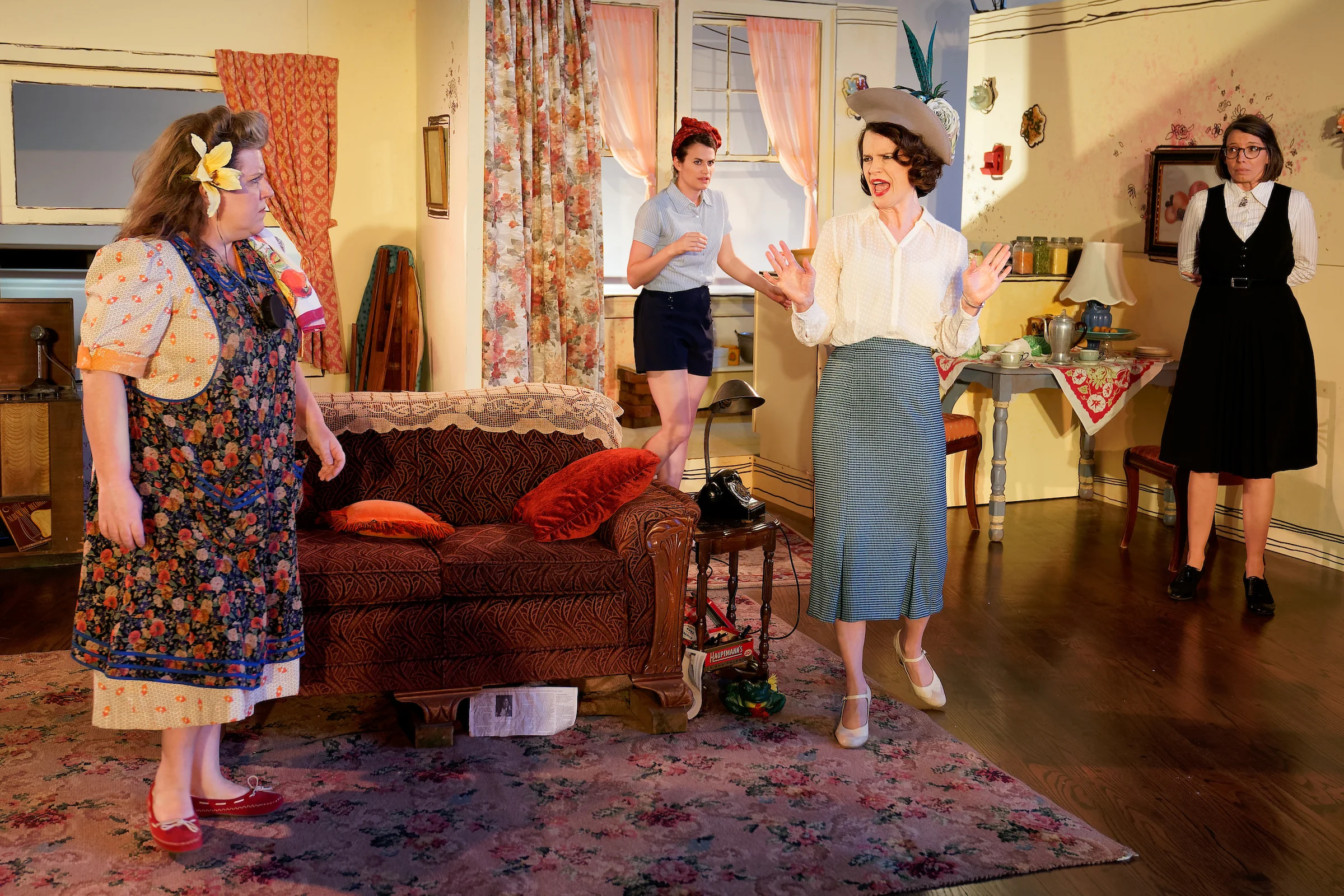 Kelley Weber, Maggie Wininger, Julie Layton, and Ellie Schwetye