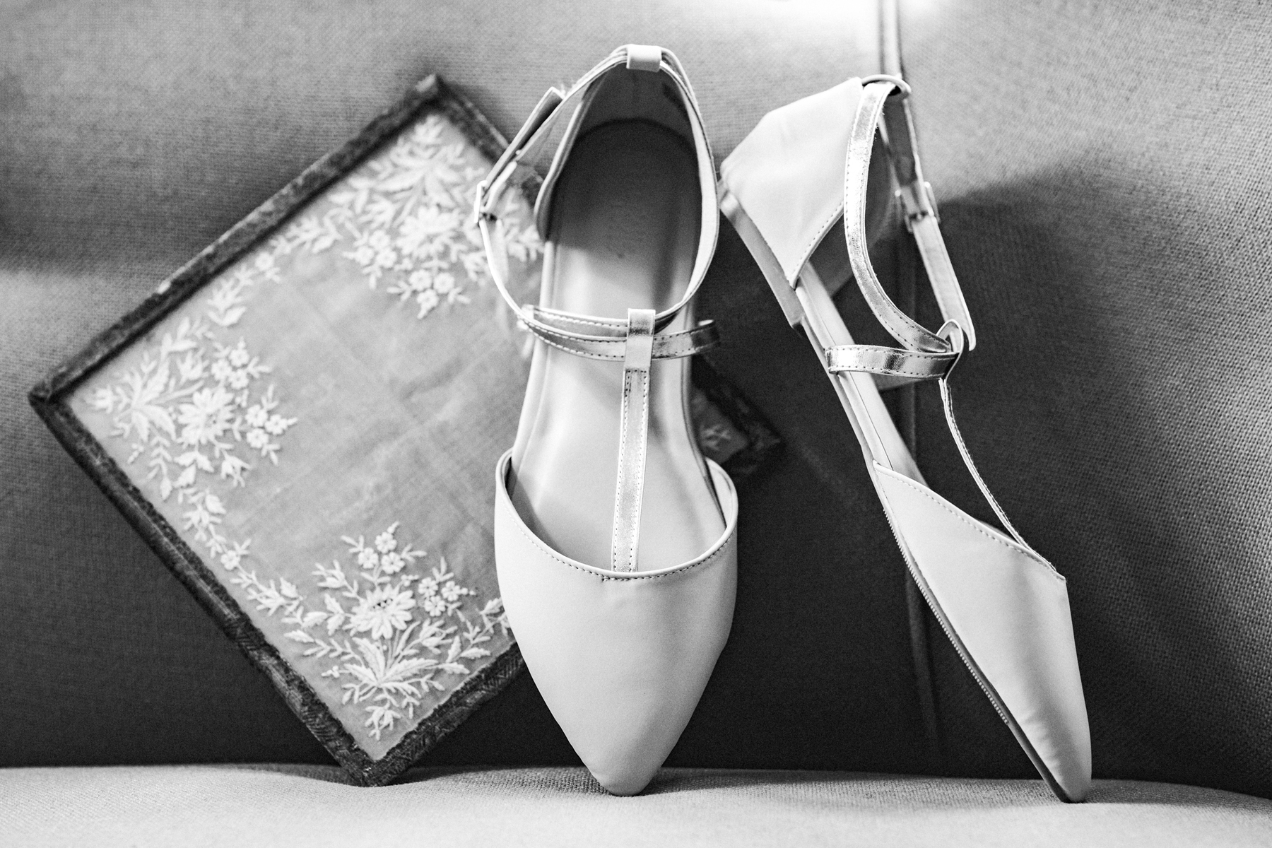   DON’T: Splurge on wedding shoes. No one really sees them. But DO make sure they are comfy and at least photogenic for your detail shots.   