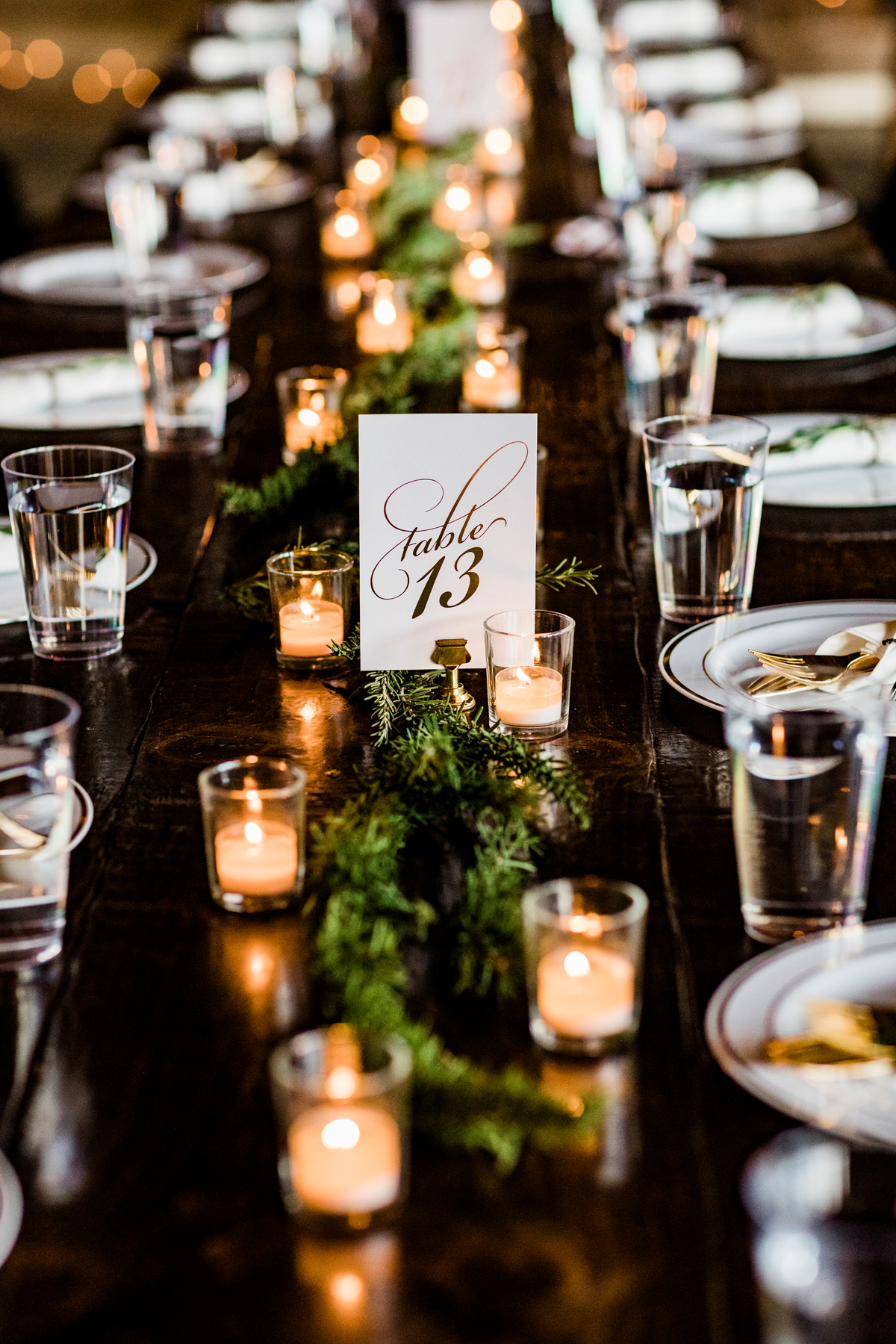   DO: More candles over more flowers. Flower costs can add up very fast. Candles are more affordable, they create such a cozy environment, and you can resell the votives after the wedding.  