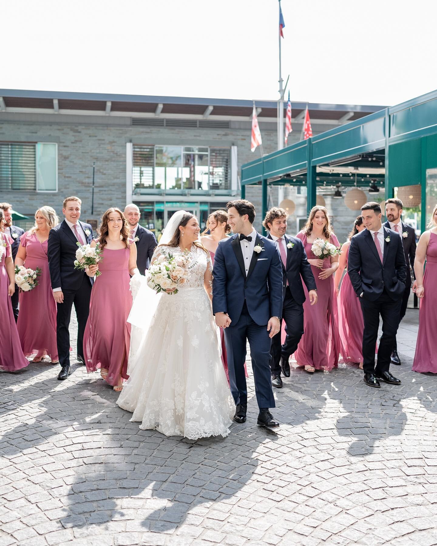 Congrats to the new Mr. &amp; Mrs. 🥂 
.
.
.
.
.
#sonyphotography #sonya1 #weddingphotographer #weddingdress #weddinginspiration #dcphotographer #dcwedding #virginiaweddingphotographer #washingtondc #thewharf #weddingparty #springwedding #sony35mm14 