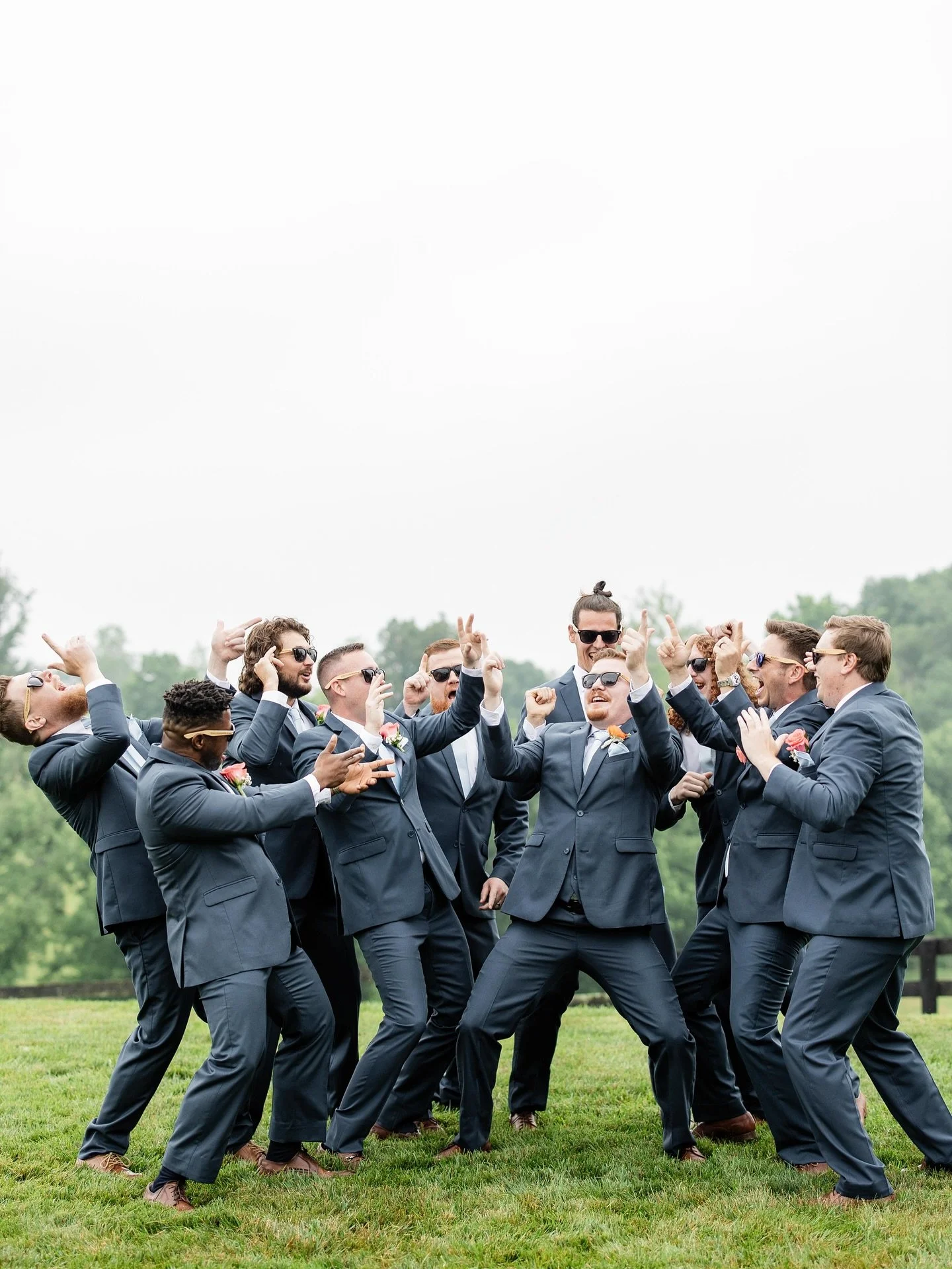 Let&rsquo;s hear it for the goofy groomsmen so far this year! They know how to make our job fun. Grateful for our second photogs who always hype up, and loosen up, the gentlemen: @maiphotographysyr @vriyer