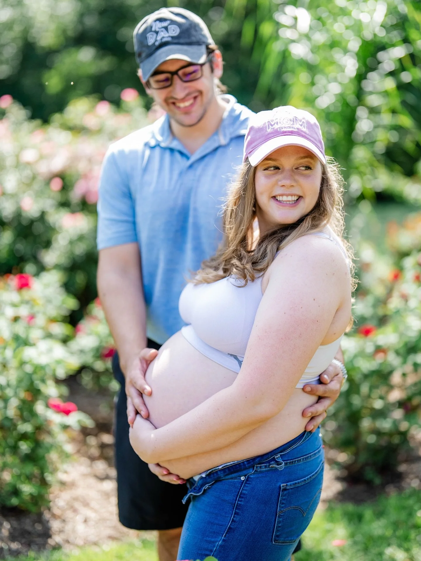 When you&rsquo;re expecting TWINS!! Bon Air Rose Garden was the perfect backdrop for this session last week 🌷
.
.
.
.
.
#maternitysesion #maternityphotoshoot #twins #momtobe #parentstobe #maternity #portraitphotography #pregnancy #sonyportraits #vir