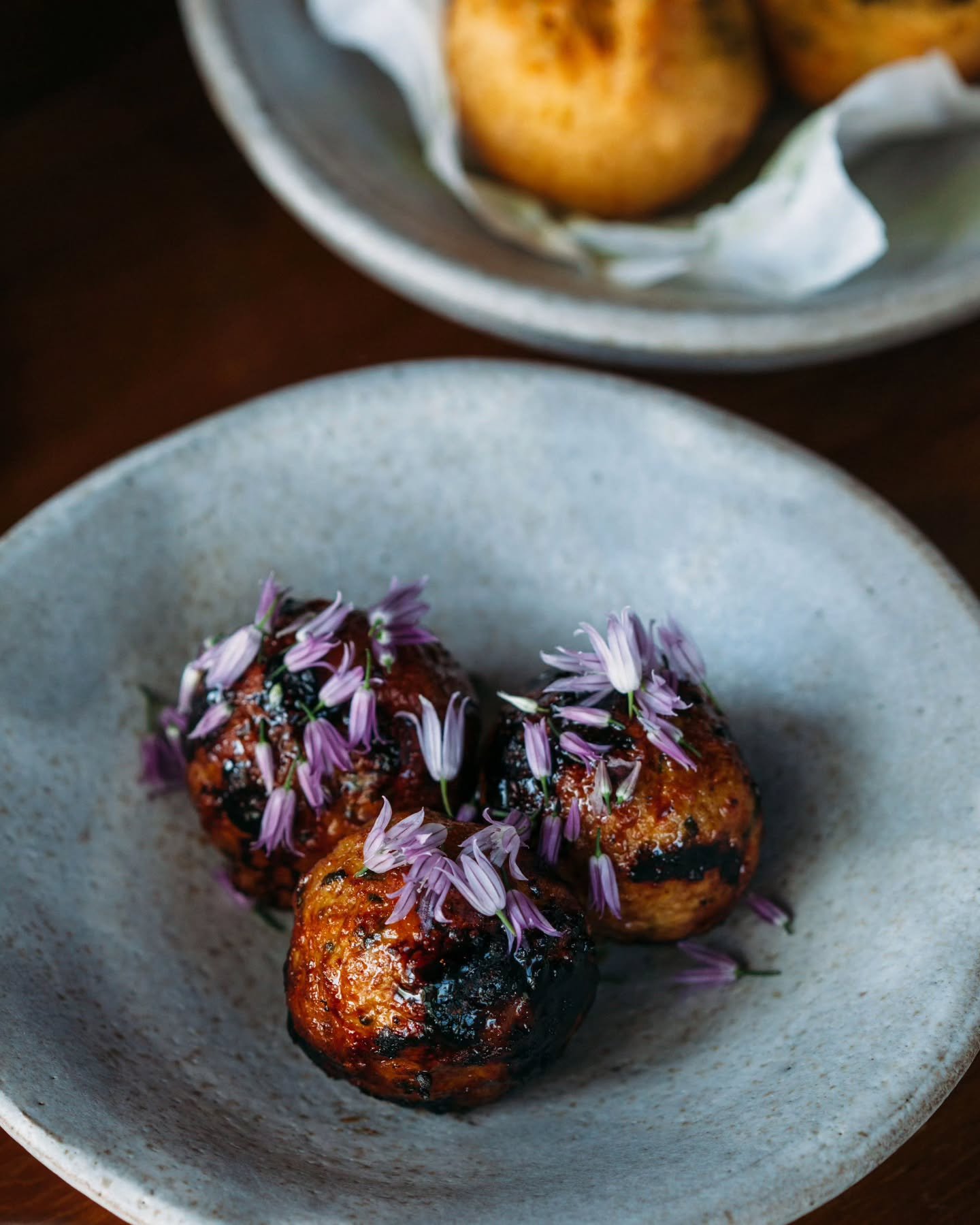 Our new favorite snack on our menu - Chicken Meatballs. 💜
