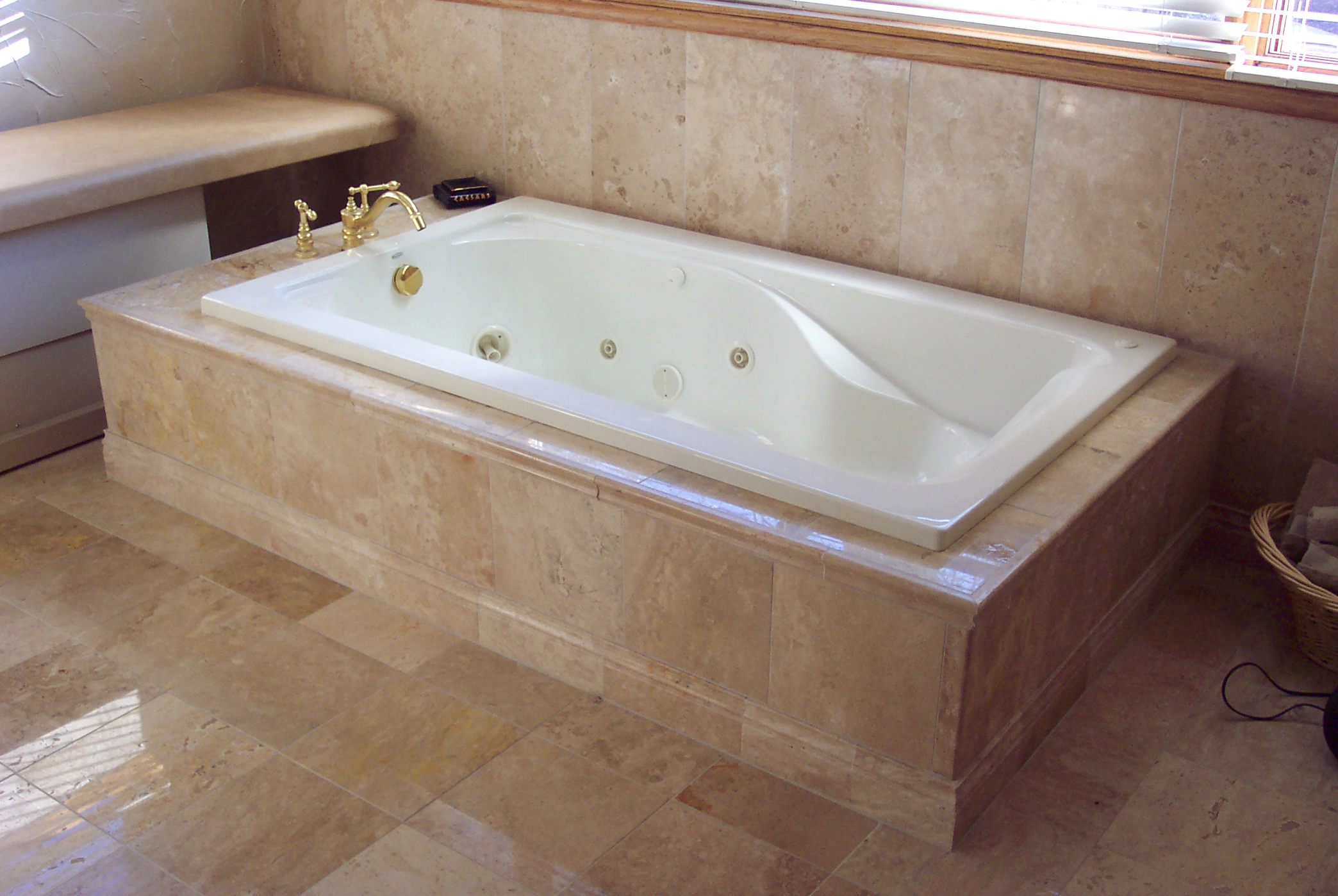 Custom Tub Tile