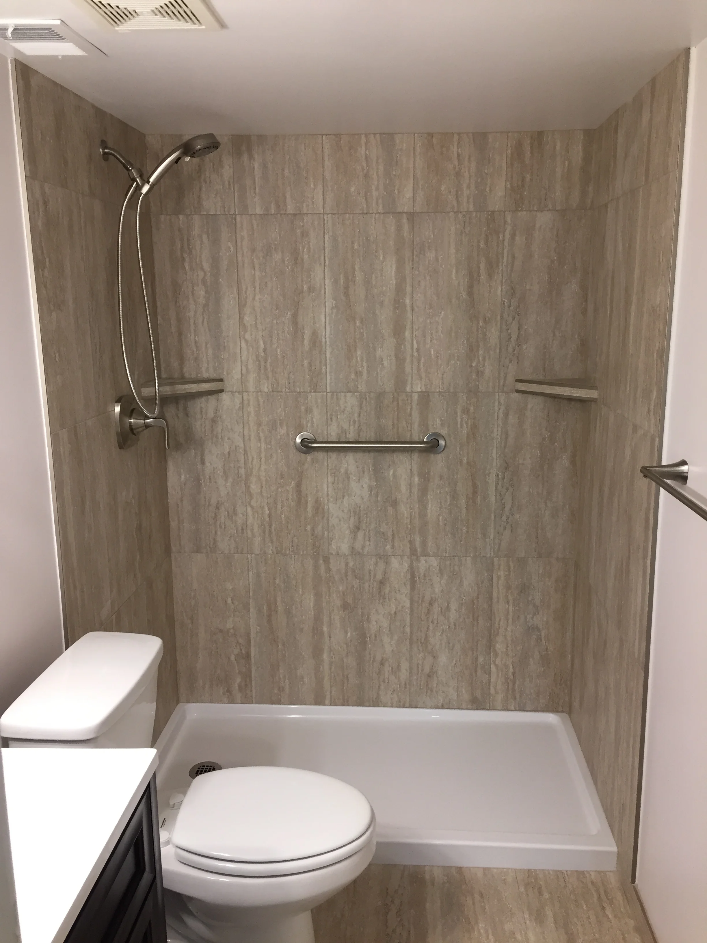 Handicap Accessible Shower