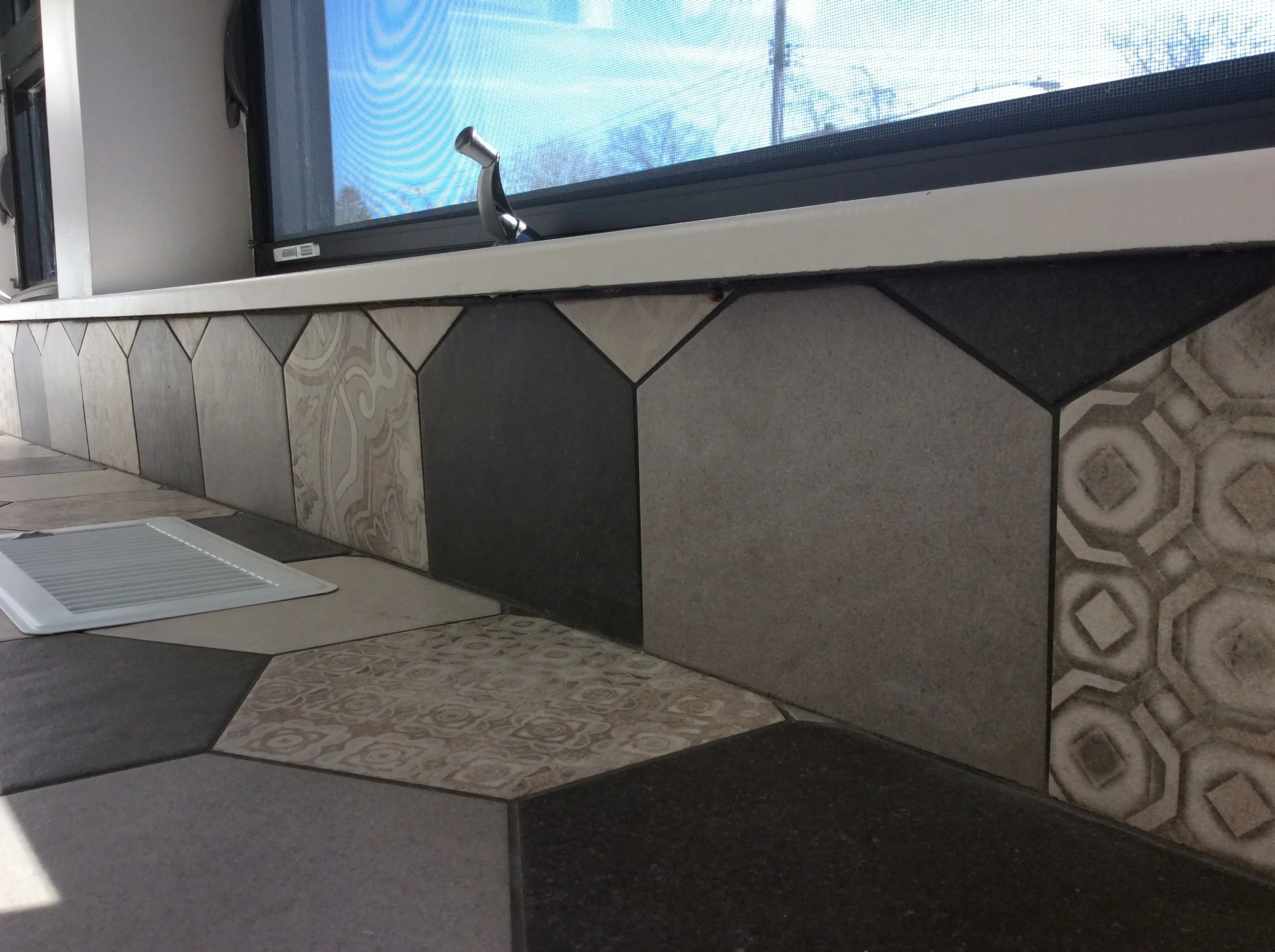 Hexagonal Bathroom Tile