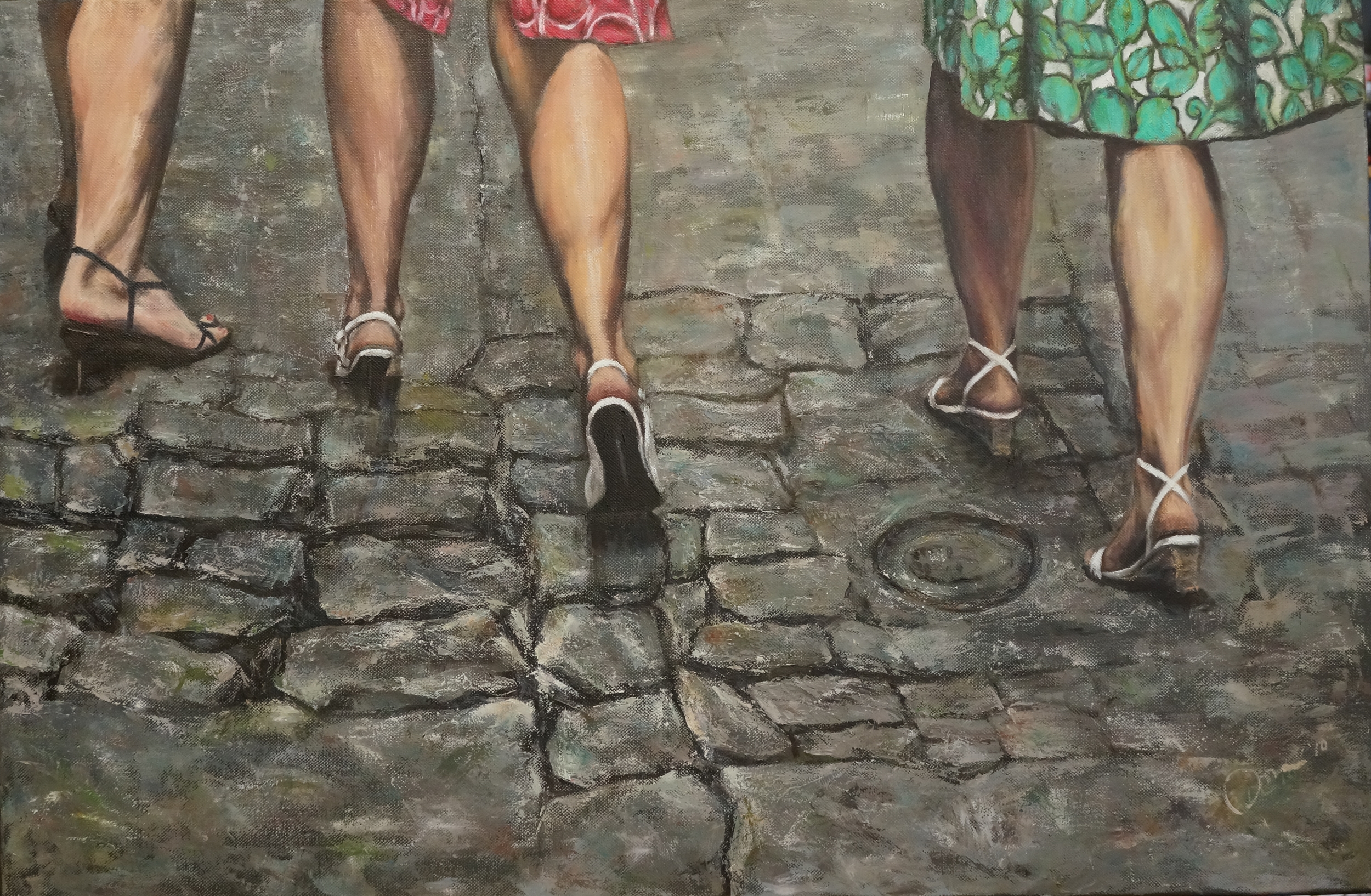 Oil-On-Canvas-The women of the city(20x30).jpg